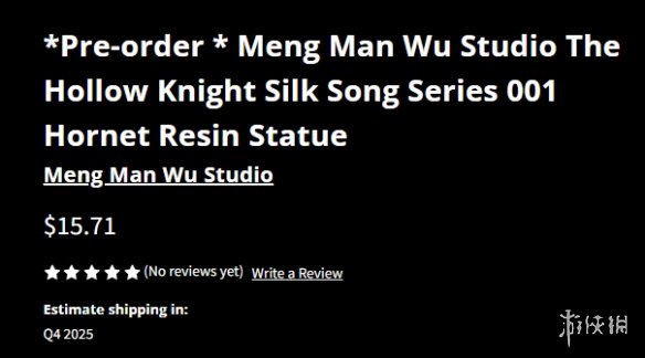 性价比拉满！《丝之歌》大黄蜂树脂雕像登场！约112元(图1)