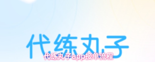 代练丸子app接单流程
