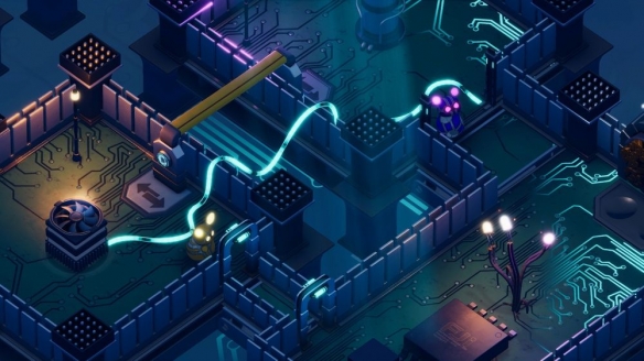 团队合作解谜游戏《位连结》探索电脑内部的防护系统(图2)