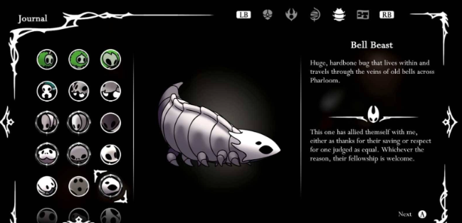 空洞骑士丝之歌猎人日志怎样解锁(图3)