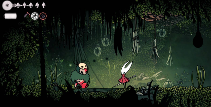 空洞骑士丝之歌猎者小径隐藏商人位置在哪里(图3)