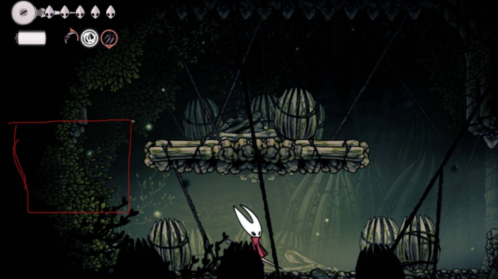 空洞骑士丝之歌猎者小径隐藏商人位置在哪里(图2)