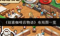《创意咖啡店物语》布局图一览