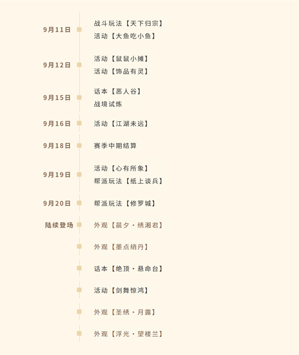 天刀手游超多新外观抢先看！赛季中版本精彩持续加码！