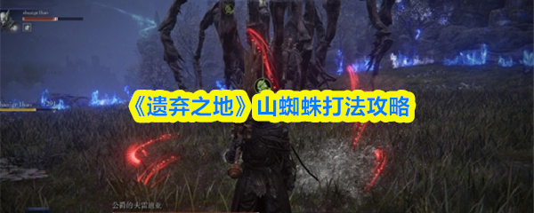 《遗弃之地》山蜘蛛打法攻略(图1)