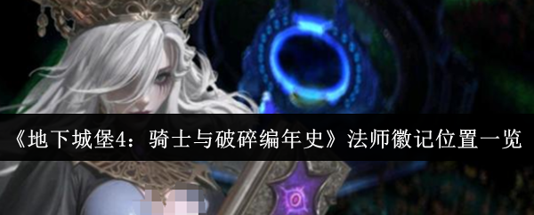 《地下城堡4：骑士与破碎编年史》法师徽记位置一览