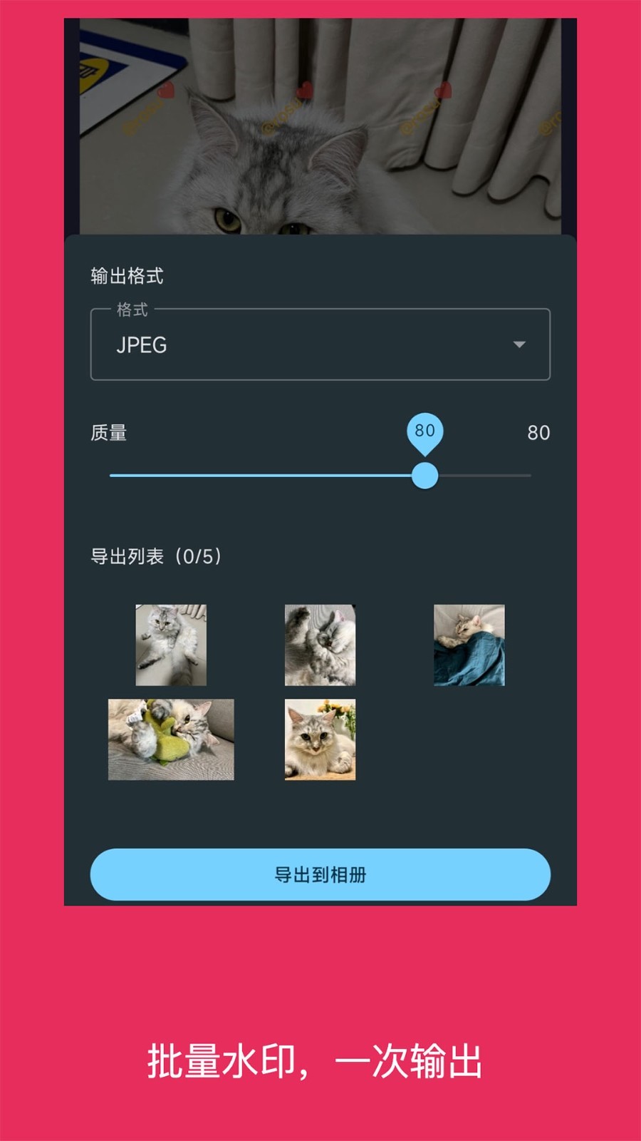
水印照片app