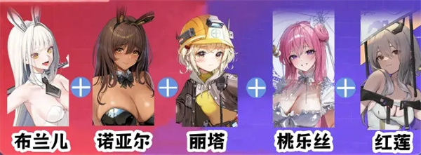 胜利女神新的希望黑白兔配队攻略