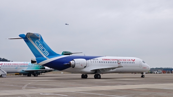 国产C909客机首航澳门！东航开通南昌至澳门地区航线(图2)