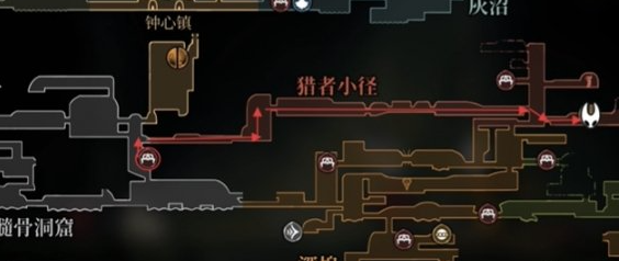 空洞骑士丝之歌猎者小径地图怎样获得