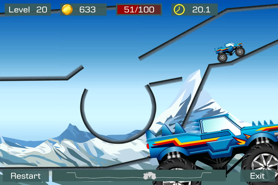 
特技大脚车 安卓版