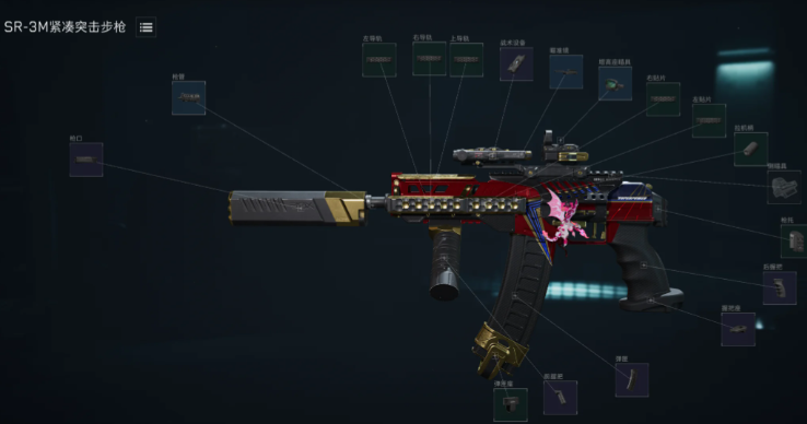 《三角洲行动》sr3m改枪码方案汇总