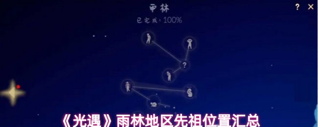 《光遇》雨林地区先祖位置汇总