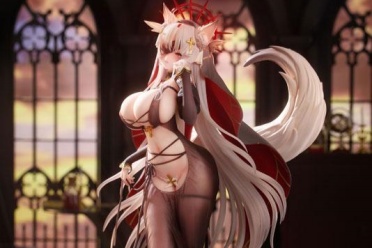 《妖狐修道姬》1/7 原创手办公开：造型细节 材质规格