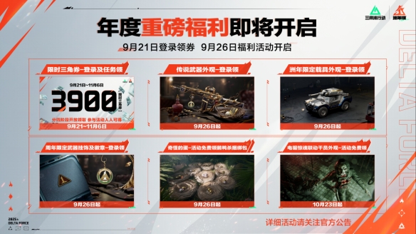 《三角洲行动》烈火冲天新赛季即将开启，洲年庆多项福利揭秘！(图18)
