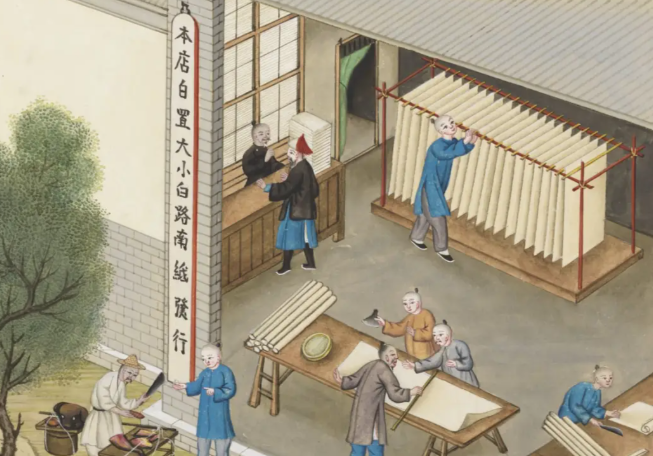 “宣纸制作技艺”起源于哪个朝代？