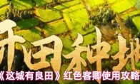 《这城有良田》红色客卿使用攻略