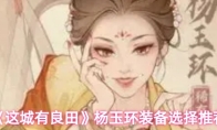 《这城有良田》杨玉环装备选择推荐