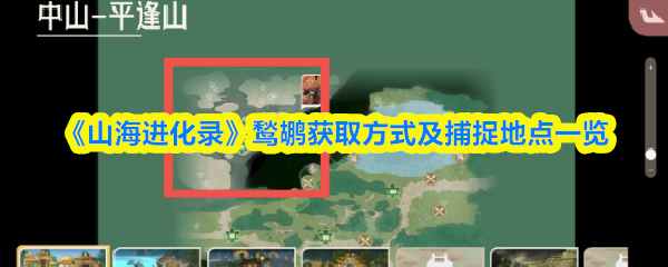 《山海进化录》鹙鹕获取方式及捕捉地点一览