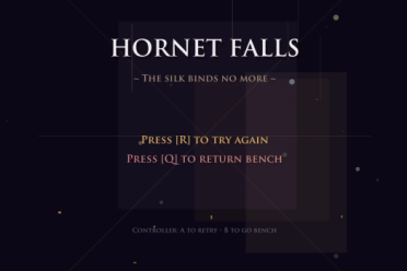 《空洞骑士：丝之歌》重试菜单 MOD！战败秒复活 + 伤害数值分析