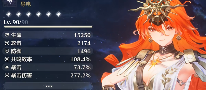 鸣潮奥古斯塔毕业面板属性要求一览1