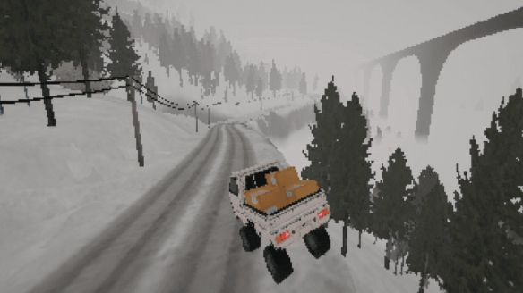 低多边形驾驶游戏(图2)