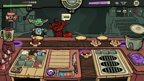 《哥布林寿司》试玩报告：孩子们厨师长今天做寿司(图4)