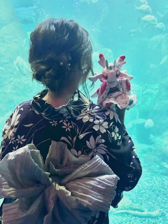 《宝可梦》的时尚日常：为迷你手办亲手制作百变服装(图8)