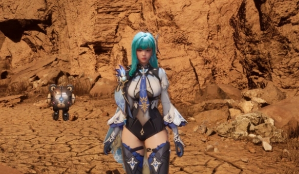 《剑星》优菈MOD！浪花制服/机车服一键切换+水痕粒子特效(图3)