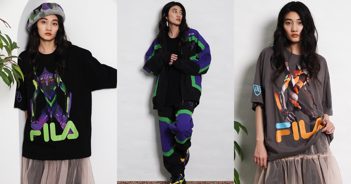 以初号机为主题！《EVA》× FILA 全新联名服饰公开
