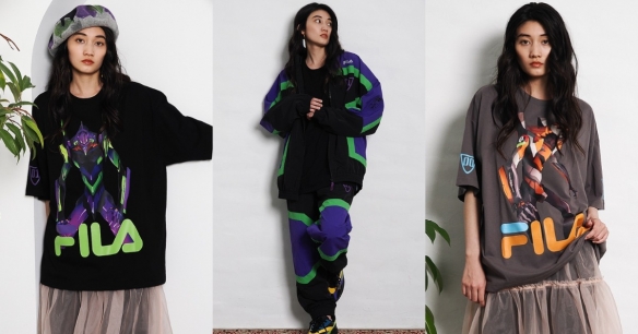 以初号机为主题！《EVA》× FILA 全新联名服饰公开(图1)