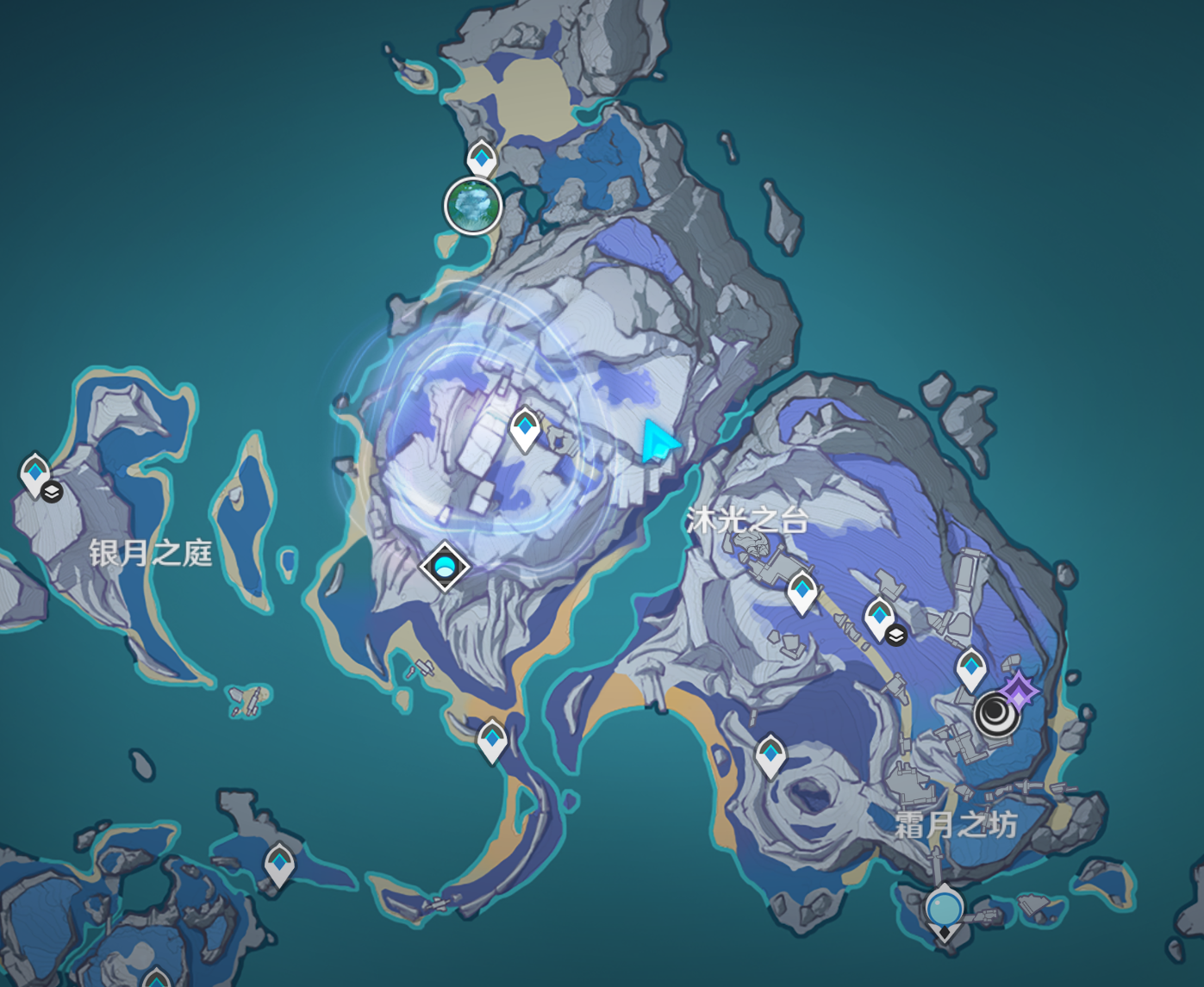 《原神》月之一版本罗盘扫不到的宝箱合集(图2)