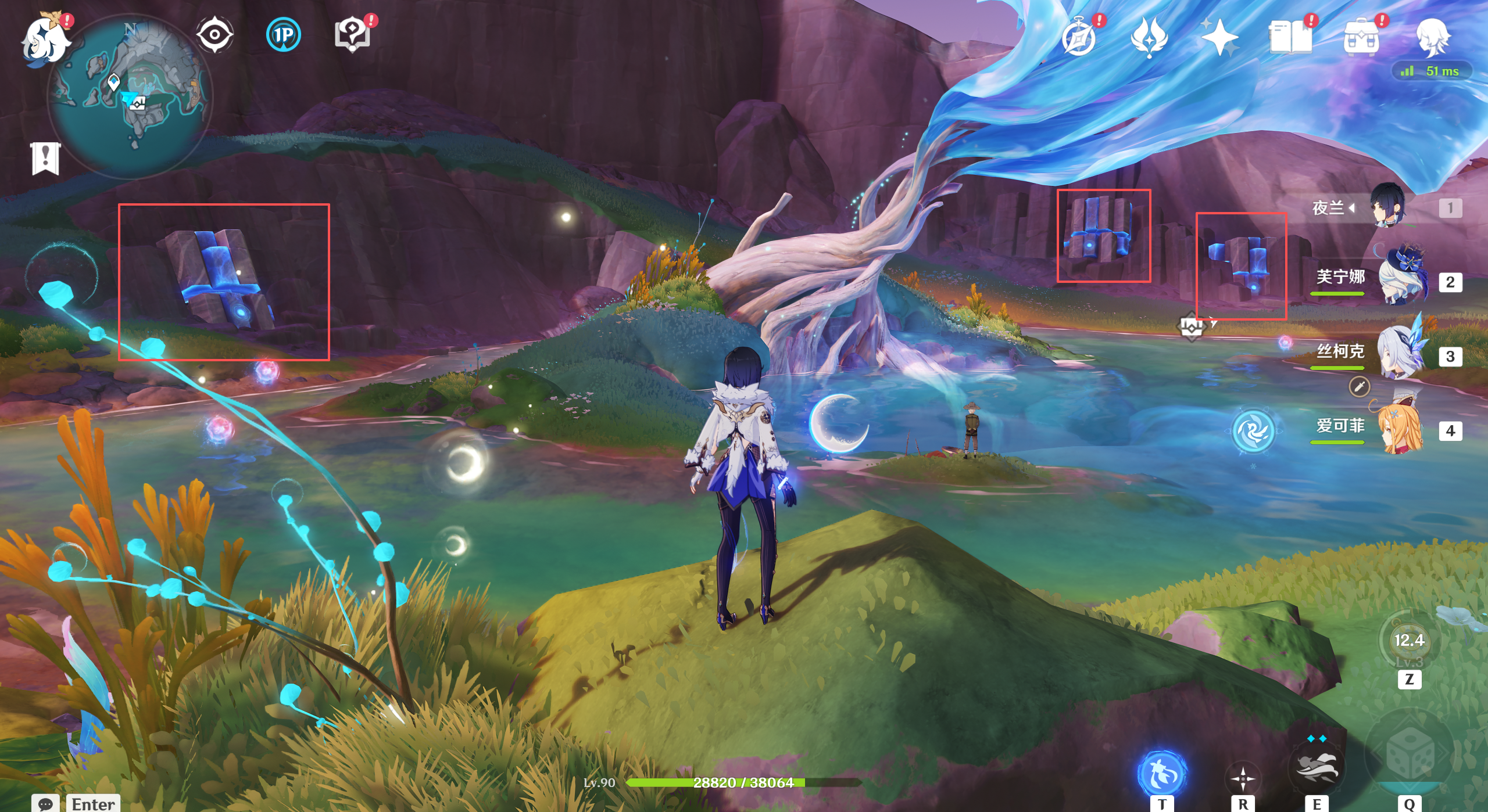 《原神》月之一版本罗盘扫不到的宝箱合集(图11)