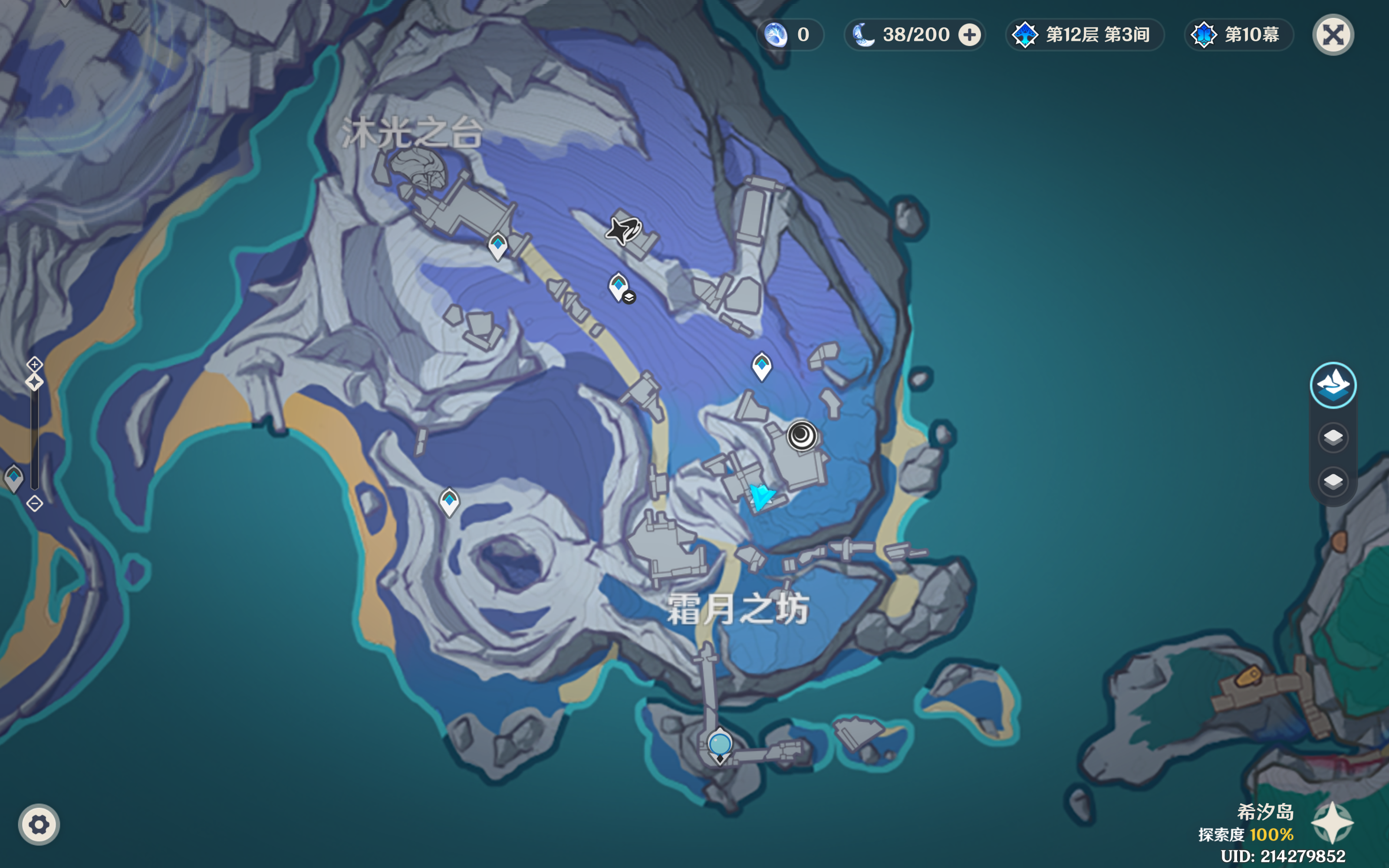 《原神》挪德卡莱月之一版本额外矿点检索位置(图2)