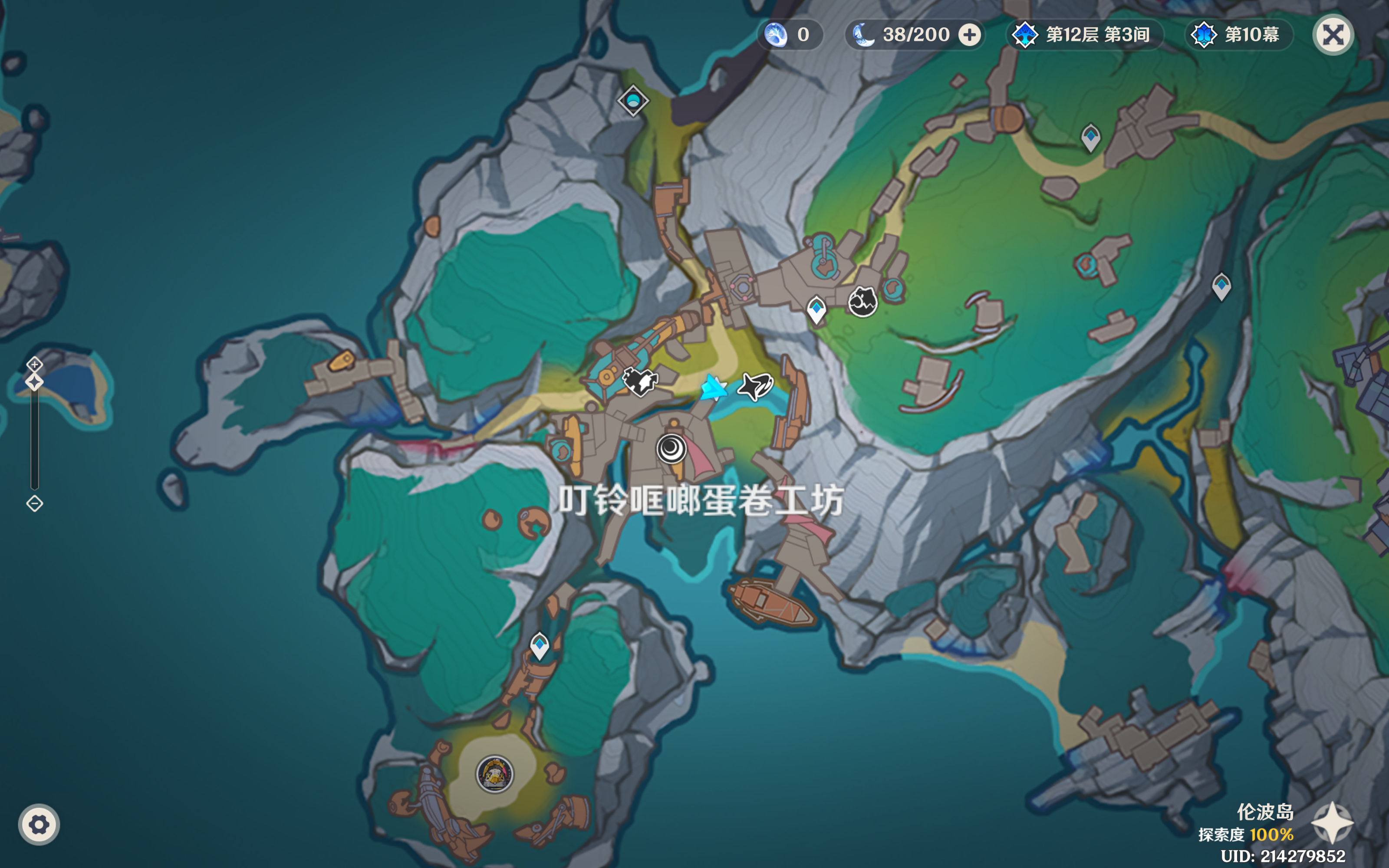 《原神》挪德卡莱月之一版本额外矿点检索位置(图4)