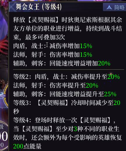 《不朽箴言》狄奥尼索斯技能装备推荐