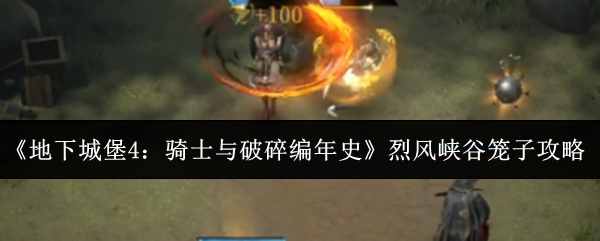 《地下城堡4：骑士与破碎编年史》烈风峡谷笼子攻略