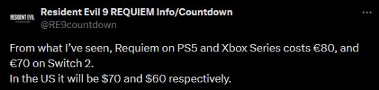 传《生化危机9》售价500元!各位游侠网友 你们会买吗?(图1)