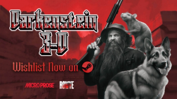 射击游戏《Darkenstein3D》10月21日在Steam免费发售！(图1)