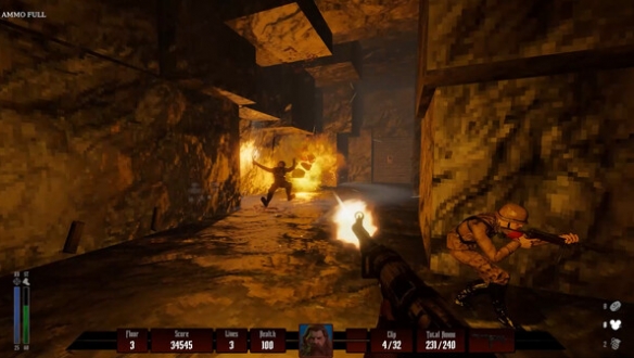 射击游戏《Darkenstein3D》10月21日在Steam免费发售！(图4)