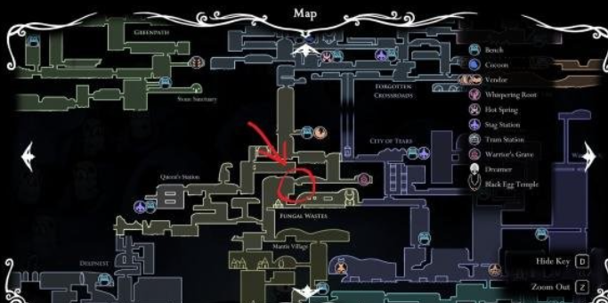 空洞骑士帝王之翼获取方法1