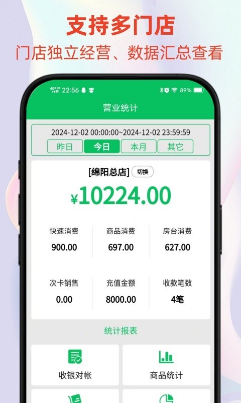
云火门店会员管理系统