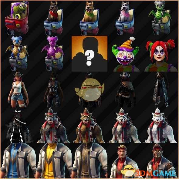 《堡垒之夜》第六赛季皮肤大全