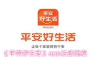 《平安好生活》app注册流程