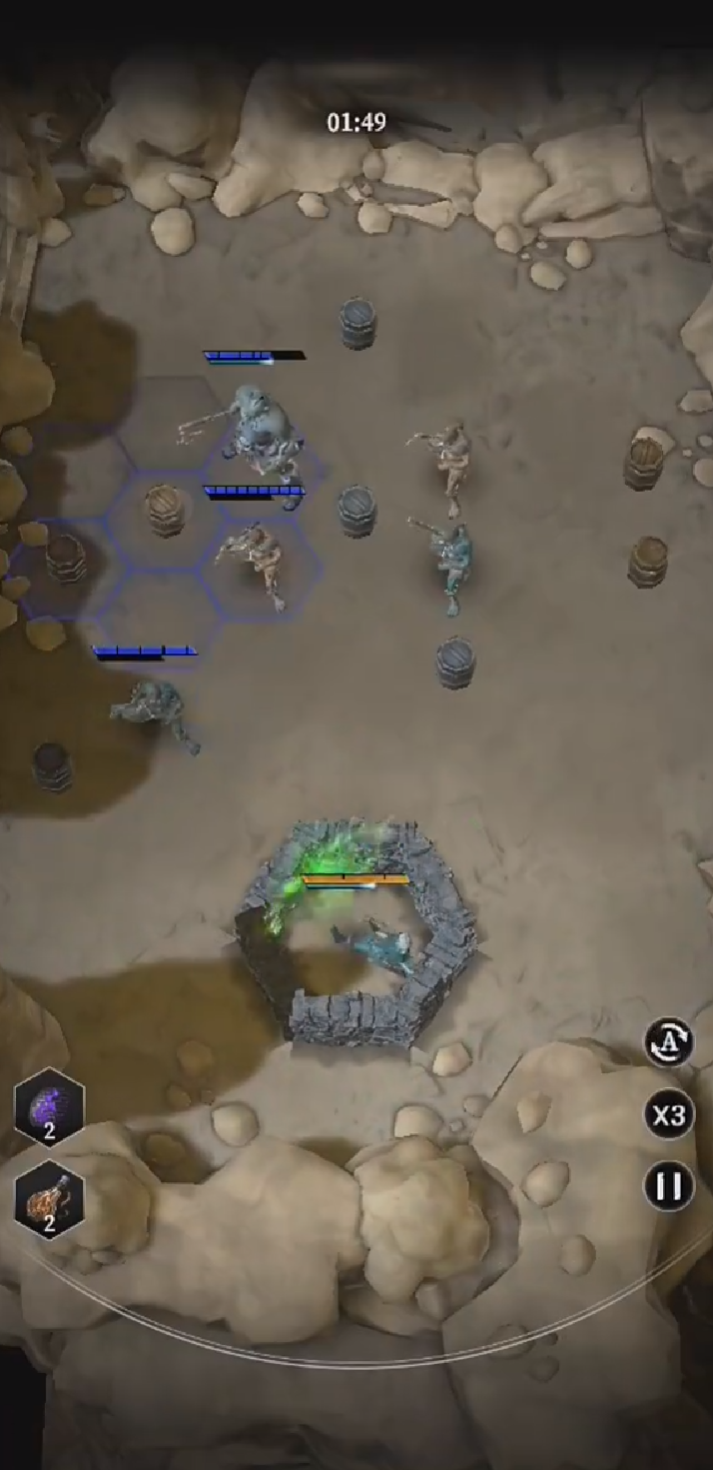 《地下城堡4：骑士与破碎编年史》雪狼之径营地通关攻略(图4)