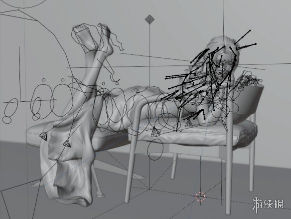 3D大神晒《FF7重生》爱丽丝美图：细节之处尽显诱惑(图2)