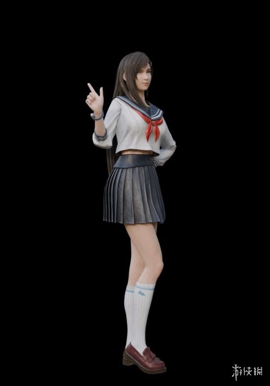 3D大神晒《FF7重生》爱丽丝美图：细节之处尽显诱惑(图6)