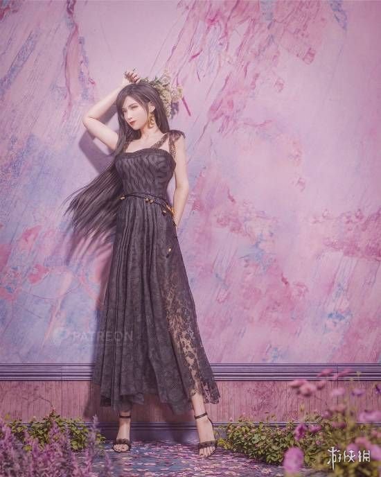 3D大神晒《FF7重生》爱丽丝美图：细节之处尽显诱惑(图10)