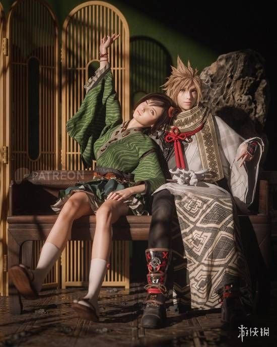 3D大神晒《FF7重生》爱丽丝美图：细节之处尽显诱惑(图11)