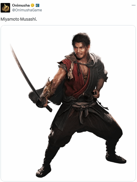 大叔你好土 还我金城武!《鬼武者》新作主角形象图公布(图1)